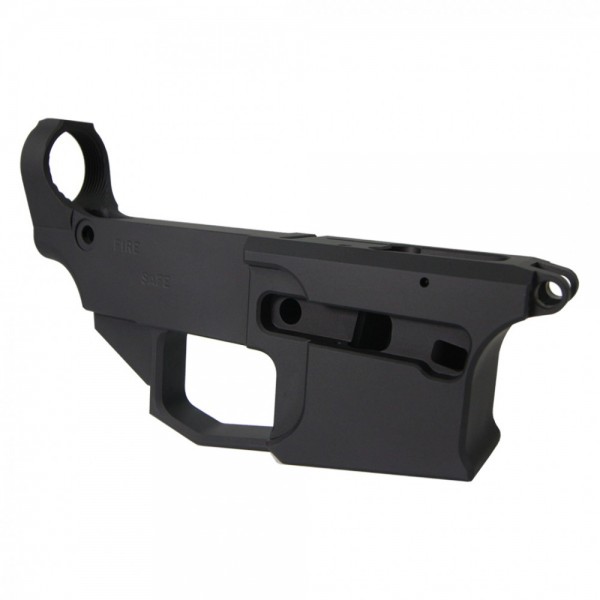 AR-9 9MM 80 Anodized Lower Receiver Anodized Black / Glock Style / V2